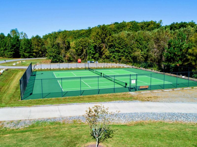 Neighborhood Common Areas - Community amenities at The Waters at Lake Anna: pool, tennis, pickleball, beach, and playground.