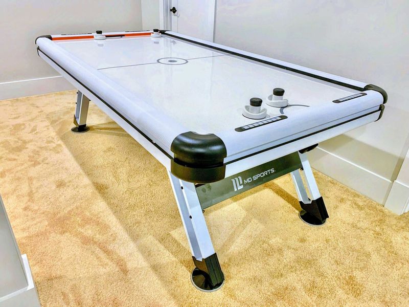 Game Room - Air hockey for the kids and the young at heart, the table that turns a rainy afternoon into a friendly tournament.