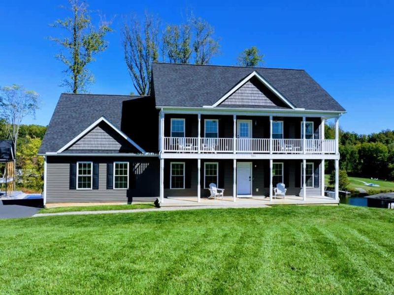 House at Day - The full estate, ready for arrival.