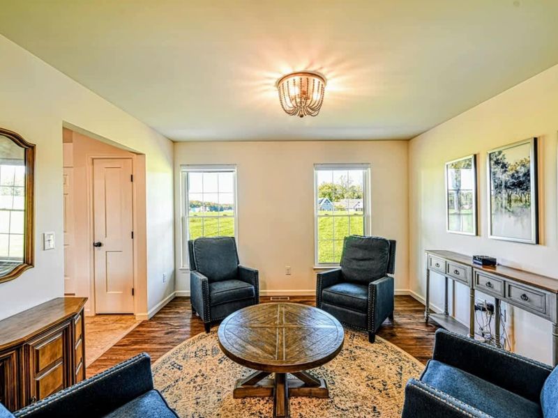 Lower Sitting Room - A quieter corner away from the great room, for the calmer half of the group.