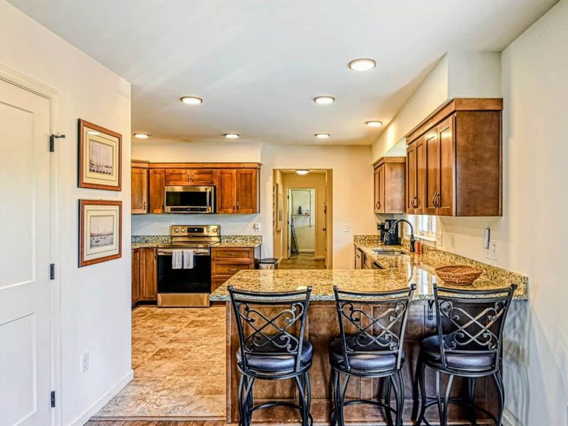Kitchen - Stocked, sized for a group, built for the kind of meals you actually want to cook on vacation.