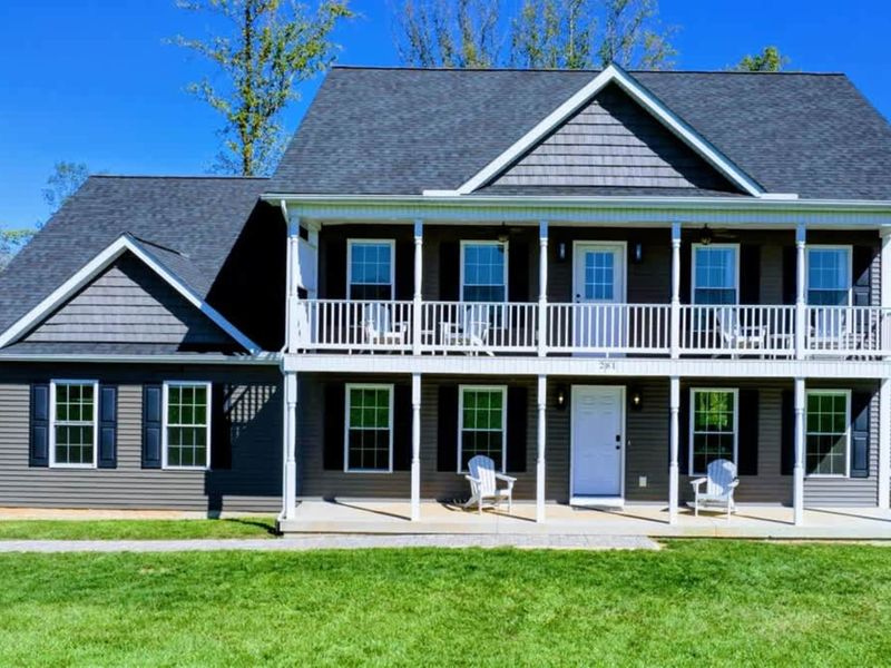 House at Day - From the lake side.