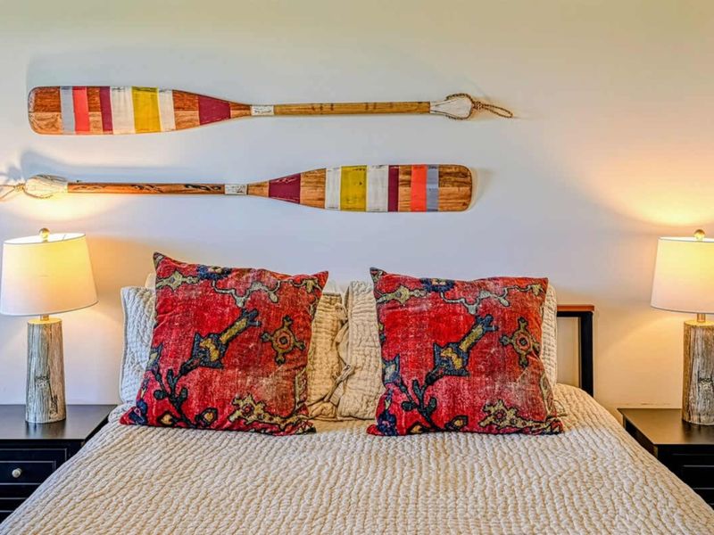 Bedroom #4 - Bright, easy, designed for the guest who wants a quiet corner.