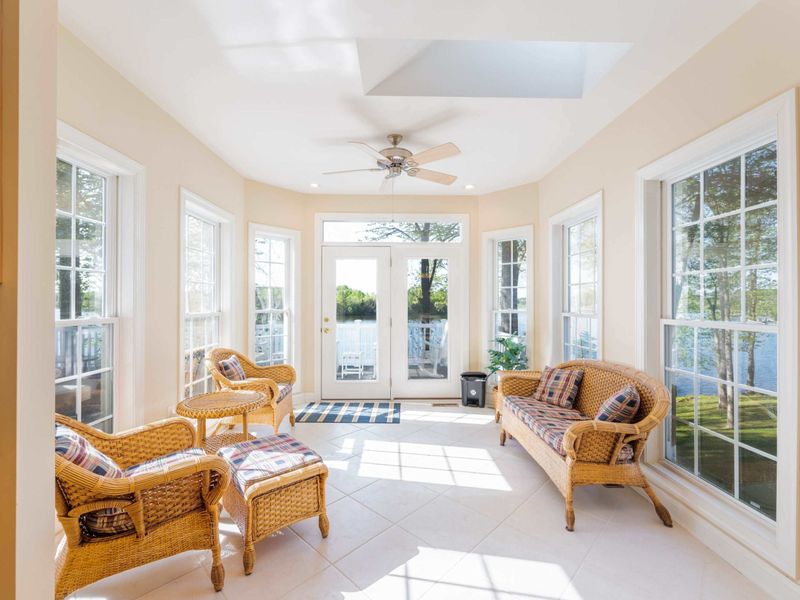 More seating right off the kitchen. The best room in the house for your morning coffee or bed time tea. We love gathering in this room and keeping conversation with whoever is doing the cooking! Also perfect for curling up with a book.