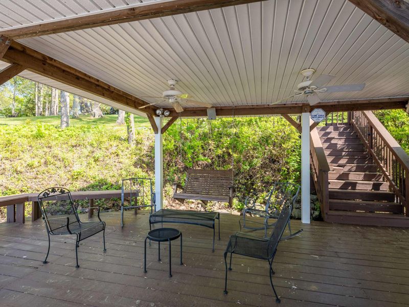 Since our swimming docks get so much sun, there is a shaded area for babies, kids and for those who don’t want the exposure! Great spot for eating snacks and taking a break while still being a part of the fun