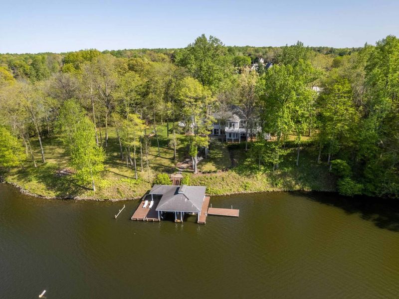 Awesome drone shot of our property! All yours for your stay