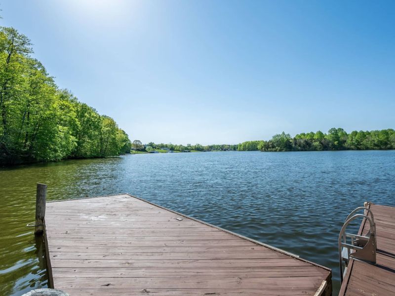 If you rent a boat for the day from one of the local marinas, you can easily tie up right to our dock!