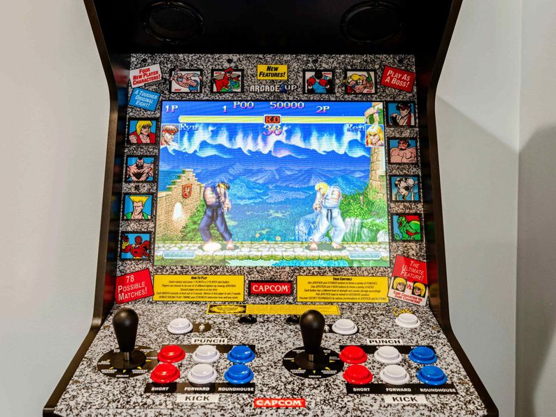 Arcade Corner – Fun throwback games for endless enjoyment.