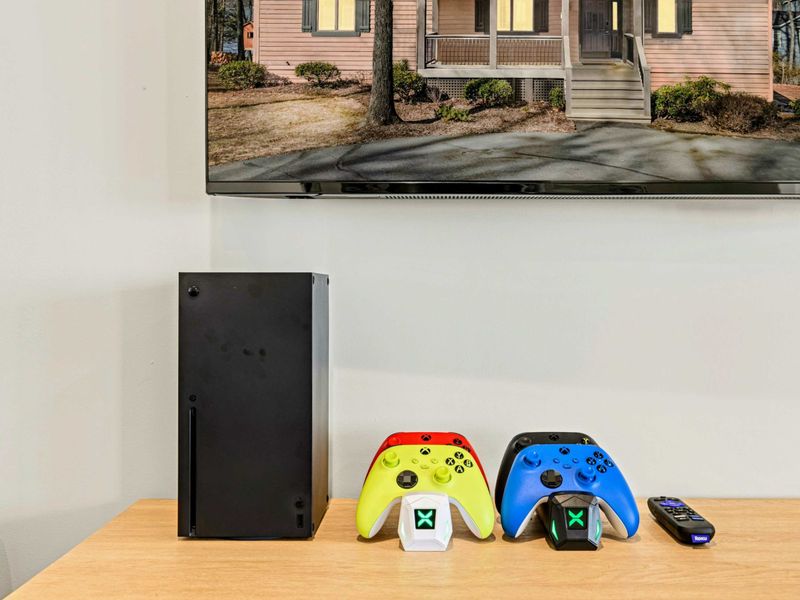 Ultimate Gaming Setup – Game consoles and controllers for digital fun.