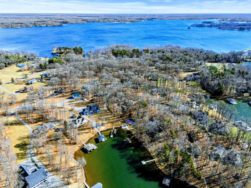 Scenic Lake Anna – Each aerial shot captures the breathtaking beauty of this private lakeside escape.