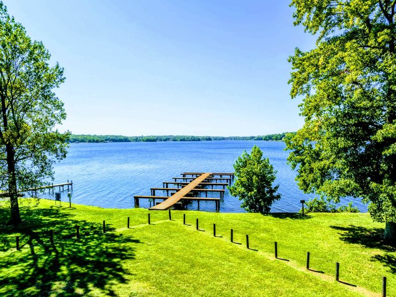 During your stay you can use the Both Waters community amenities including a beach, boat ramps, pavilion, and picnic tables.