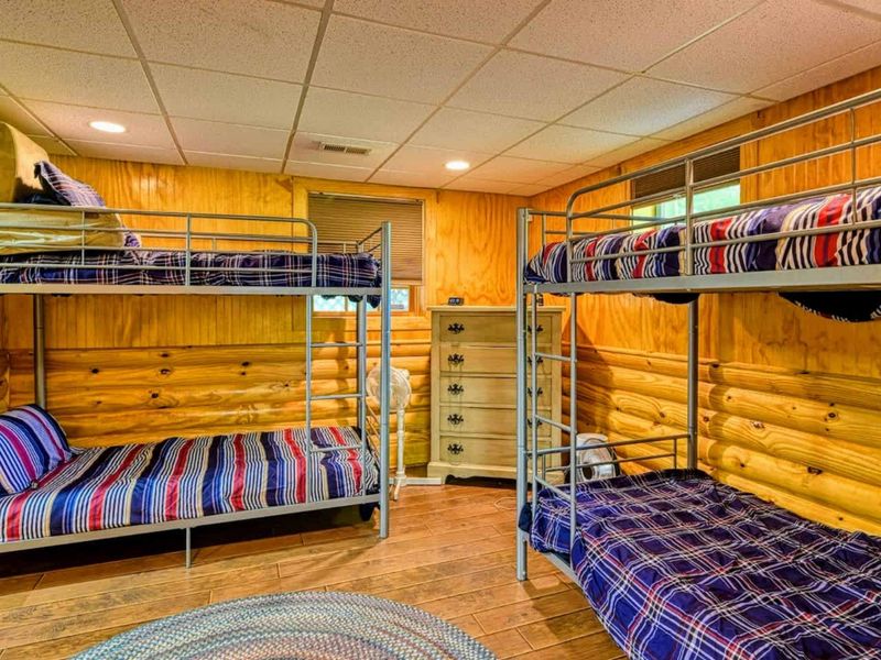 Our cozy bunk room is perfect for kids and friends to share fun memories and restful nights.