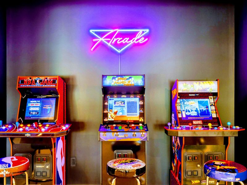 Let the Games Begin – Your private arcade is just downstairs—bring your quarters (and your competitive spirit).