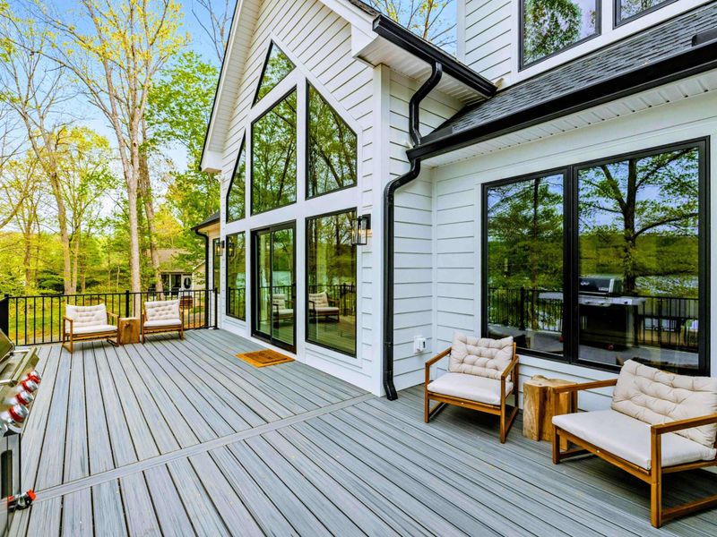 Sit, Sip, Stay Awhile – Stylish and serene, the deck seating invites you to settle in and let the day take its time.