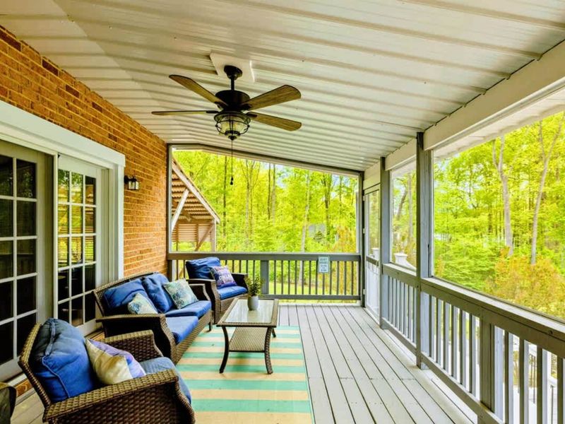 A Porch Made for Pausing – Let the breeze in, keep the bugs out, and stay awhile.