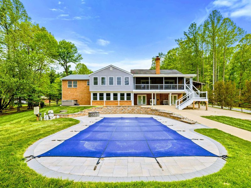Where Mornings Start and Evenings Settle – Whether it's coffee, cannonballs, or cocktails, this backyard fits every moment.