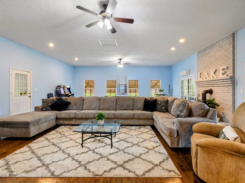 Lounge Together, Laugh Together – This oversized sectional invites connection, comfort, and plenty of space to stretch out.