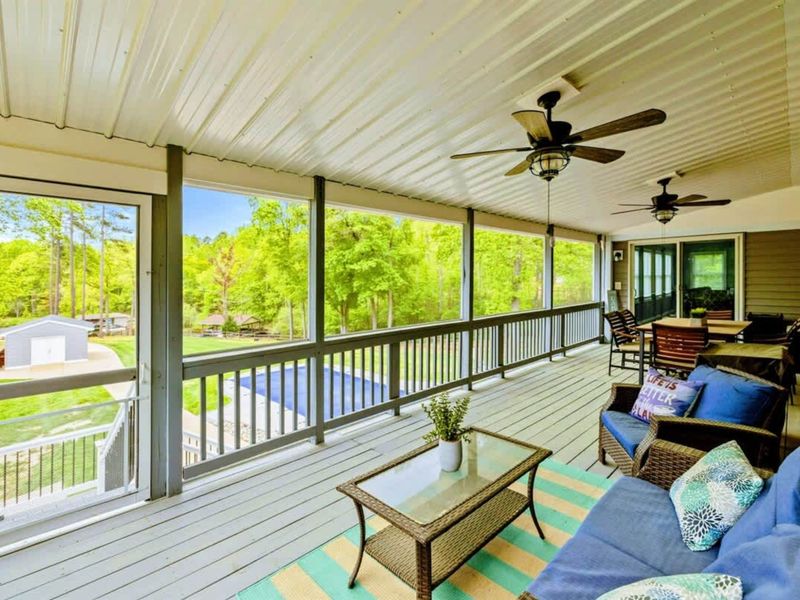 Indoor Comfort, Outdoor Views – Catch the breeze, hear the birds, and never miss a moment.