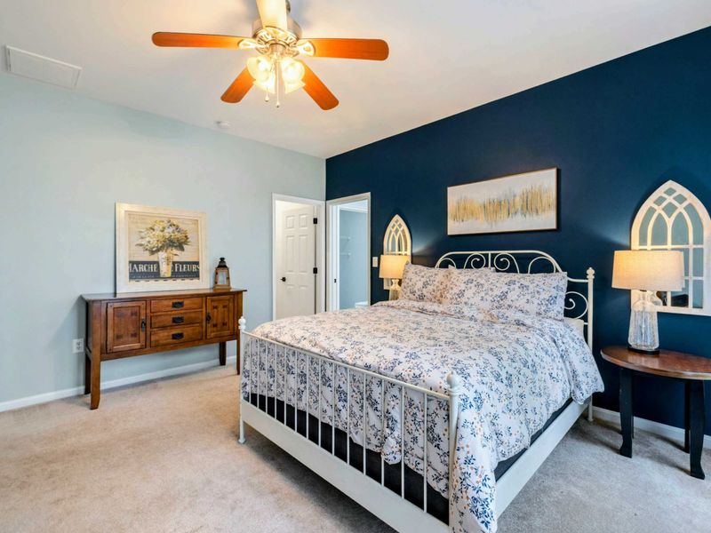 A Peaceful Place to Land – After full days together, this calming space offers the perfect escape to recharge.