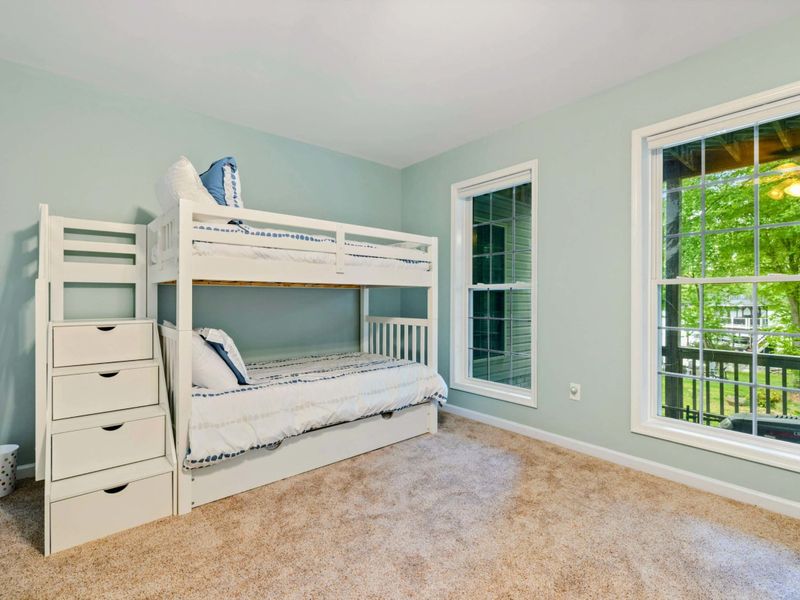 Sleep Tight, Dream Big – A cozy nook where guests bond, bedtime turns fun, and no one wants the day to end.