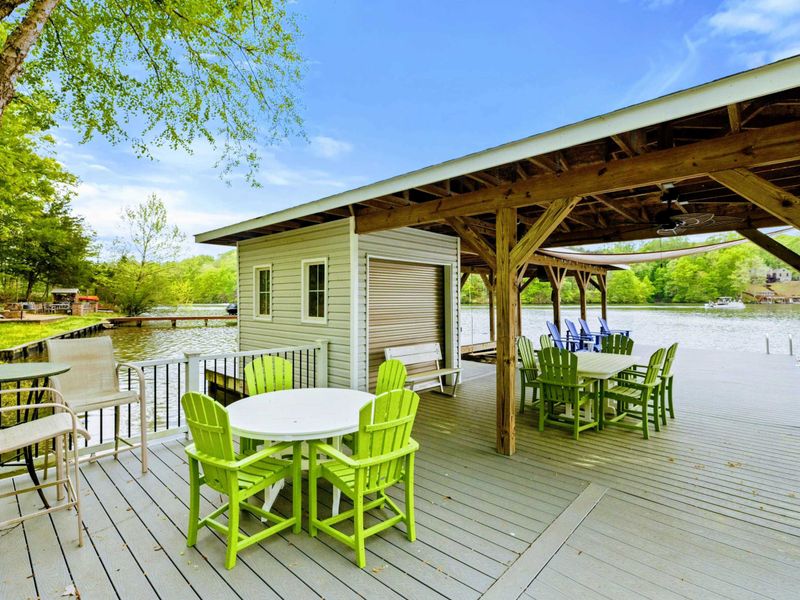 Come Hungry, Leave Happy – Whether it's burgers, board games, or belly laughs, this dock delivers.