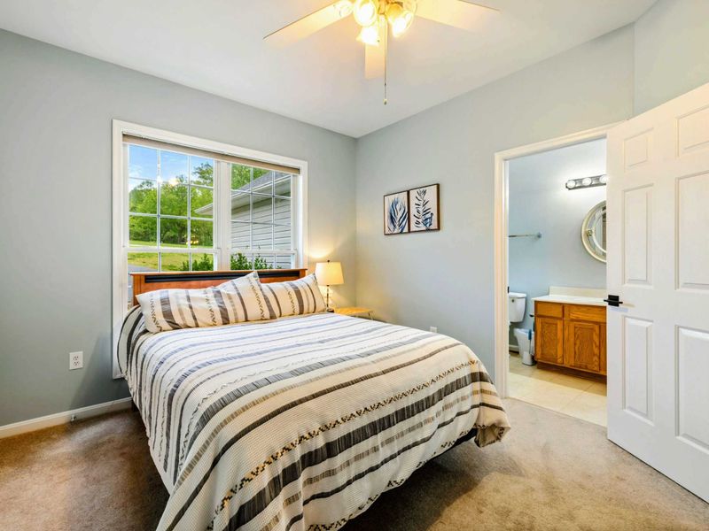 Comfort Meets Calm – Thoughtfully tucked away, this bedroom makes rest feel like part of the vacation.