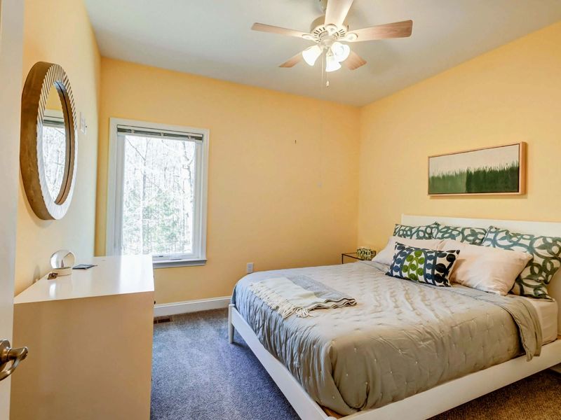 Calm, Clean, and Comfortable – This welcoming guest room is the perfect place to recharge after a day on the lake.
