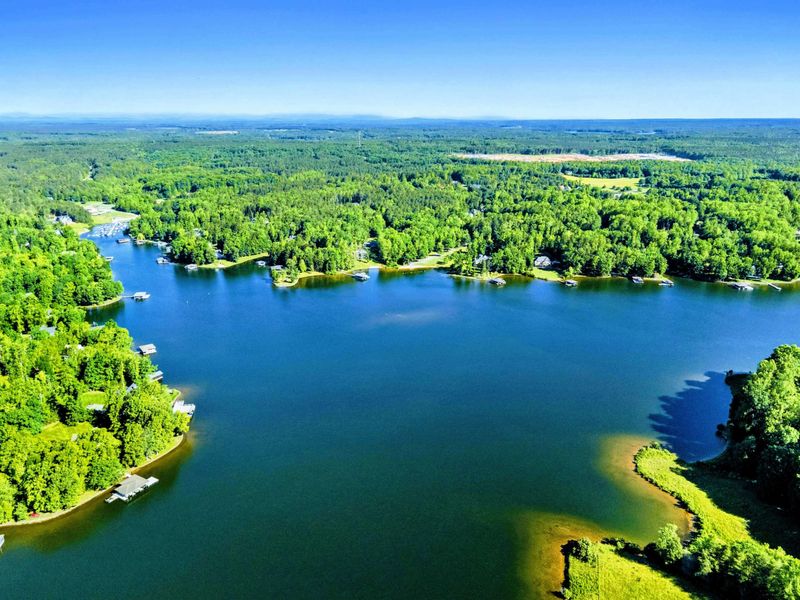 Discover Your Favorite Corner of the Lake – This is the private side: wide-open water, wooded views, and nothing but calm all around.