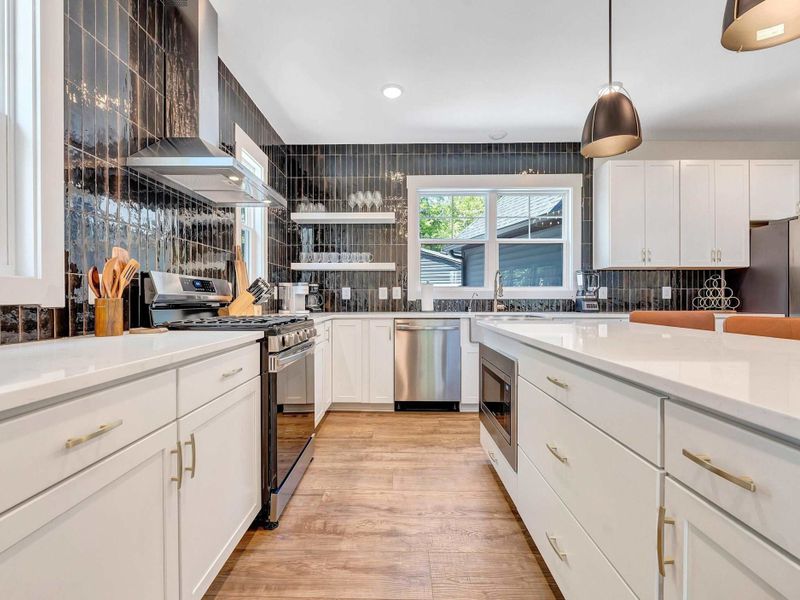 Large Stocked Kitchen