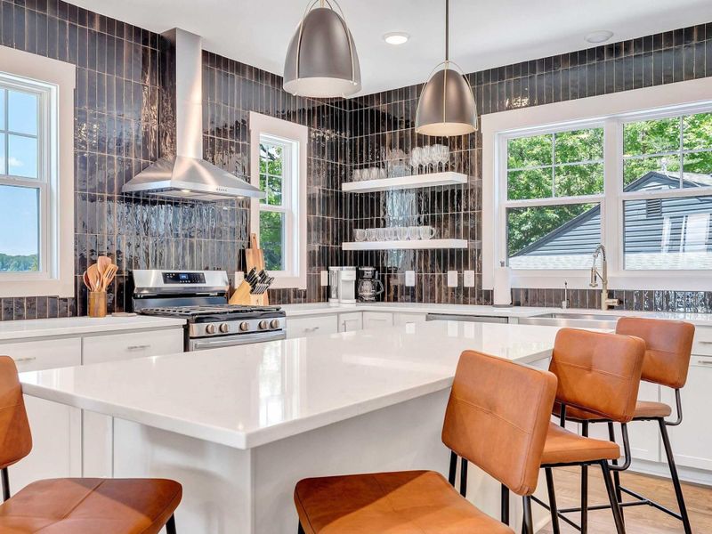 Large Stocked Kitchen