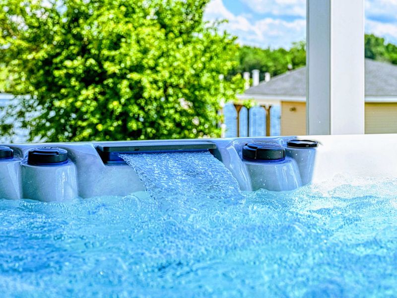 Spa Calm, Lake Nearby – An elevated soak that feels private, polished, and unhurried.