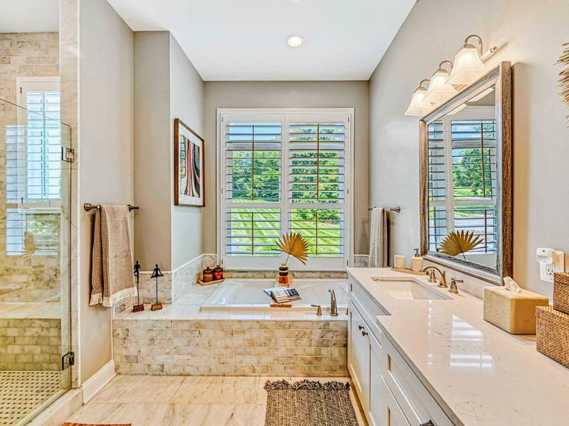 Soak, Then Exhale – A quiet tub moment that turns the whole day softer.