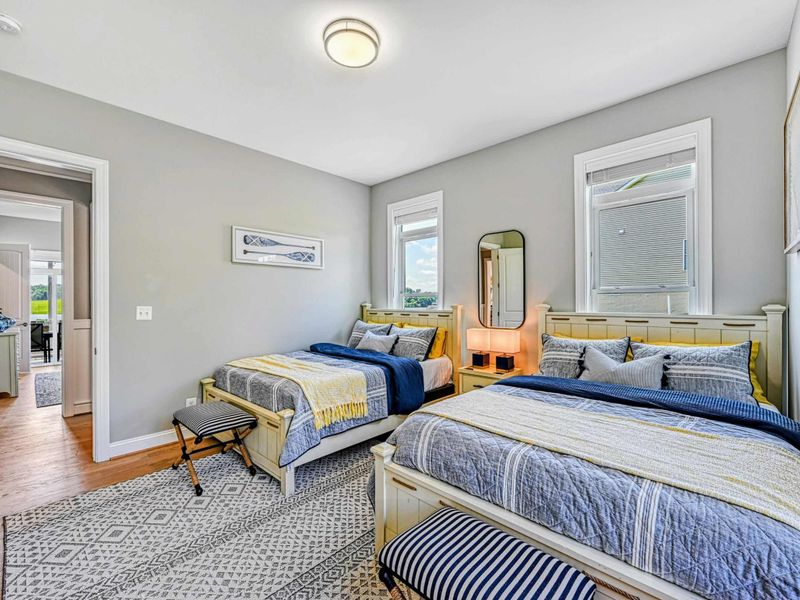 Refined Shared Space – Thoughtfully styled so a shared room still feels elevated and relaxing.
