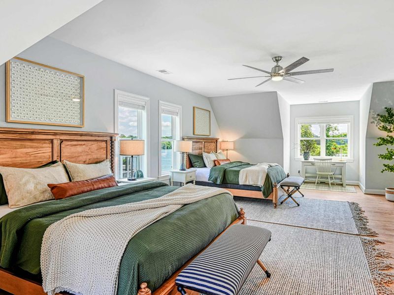 Room for the Whole Crew – Spread out, settle in, and wake up ready for another lake day together.