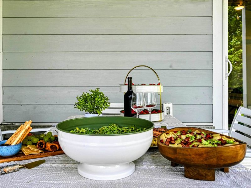 Gather, Serve, Savor – Pass the bowls, pour something cold, and let the afternoon stretch out.