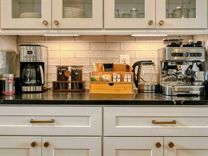 Choose Your Brew – A polished coffee bar that feels quietly indulgent.