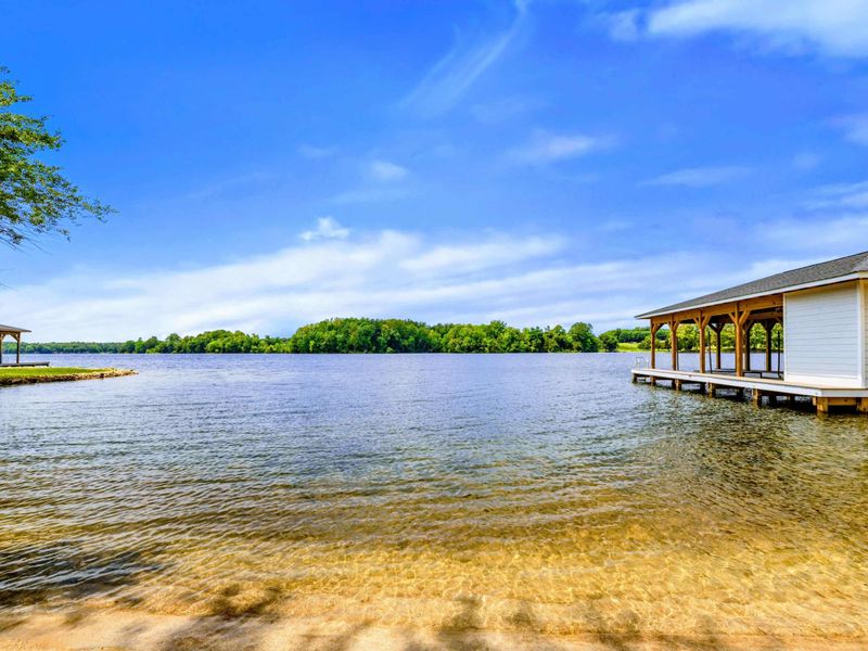 Backyard - Wade in together, float awhile, and let the lake set the pace for the day at the private beach.