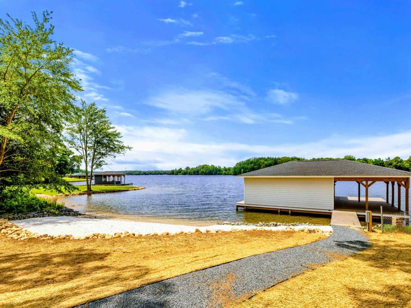 Backyard - Big sky, calm water, and your own shoreline with nothing to rush and nowhere else to be.