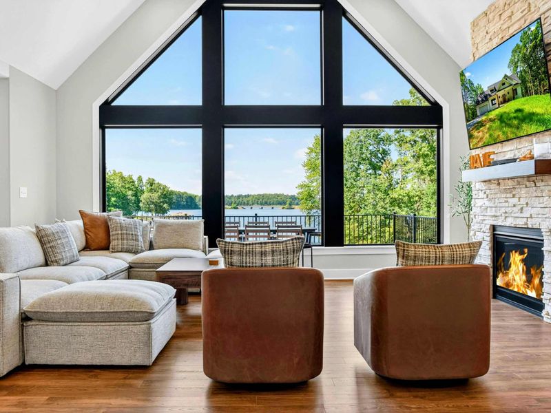 Exterior - Newly built lakefront luxury retreat on the private side of Lake Anna.