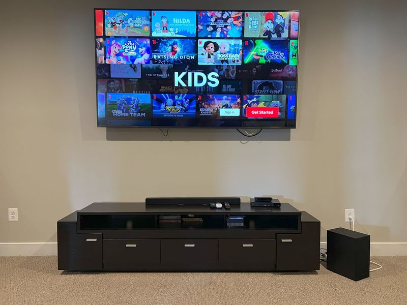 The Theater Room will keep the whole family entertained!