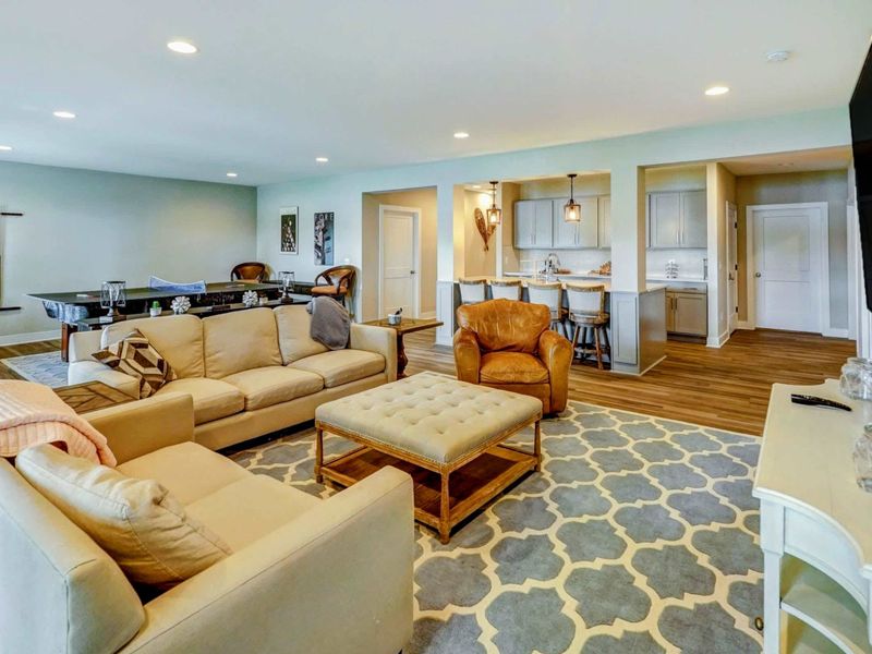 The Game Room will keep everyone happy on a rainy day.