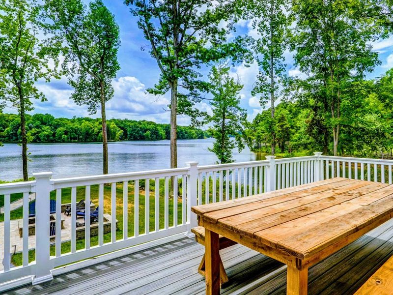 Celebrate a special occasion with a delicious meal or bottle of bubbly on our new massive deck with a breathtaking view!
