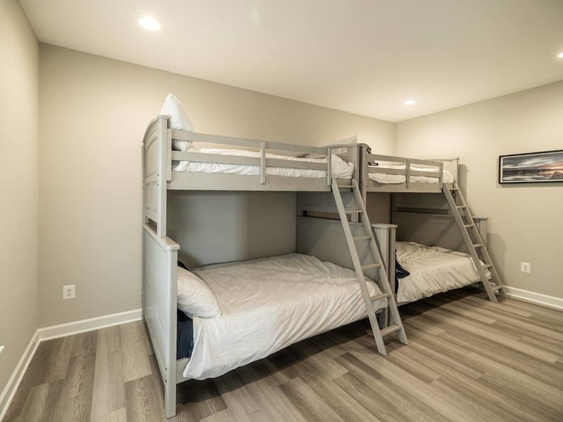Perfect for friends or family, our cozy room features comfortable bunk beds in a clean and modern setting, ensuring a restful night's sleep