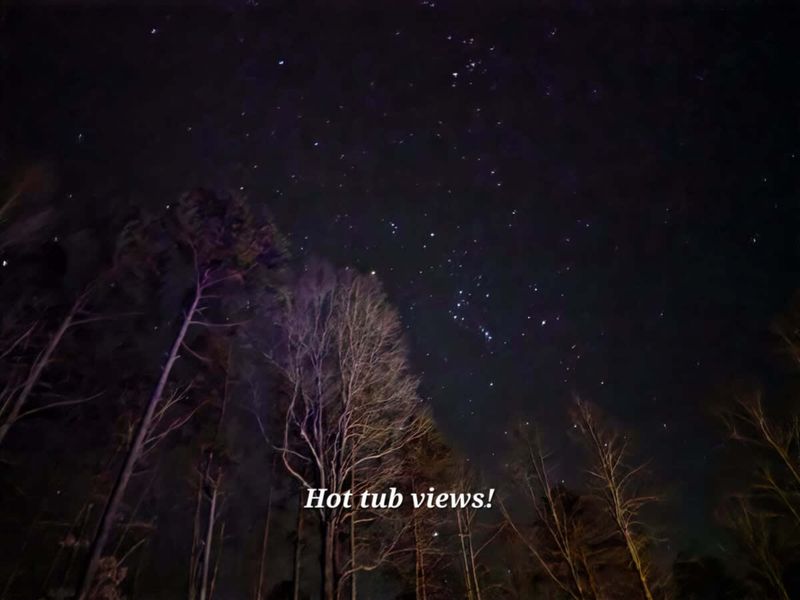 Hot Tub - Look straight up to a sky full of stars, the reason this soak is unforgettable.