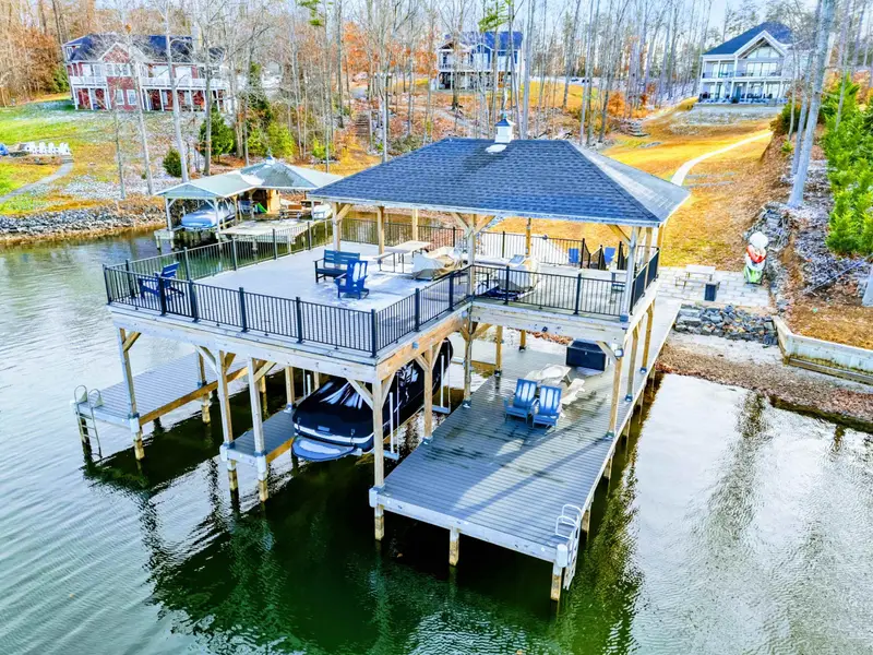 Hammock Deck - A hammock on the upper deck turns any afternoon into a lazy lake day without leaving the house.