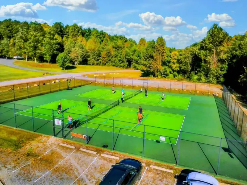 Pickleball and Tennis - Well-maintained courts where guests can squeeze in a match between lake days and evening cookouts. These courts are directly next door to Blueberry Bay. How convenient to walk to the pool, pickleball and tennis and marina!
