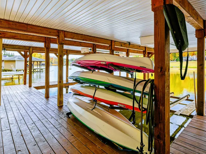 Kayaks, paddles, life vests & calm cove access — perfect for sunrise paddles.