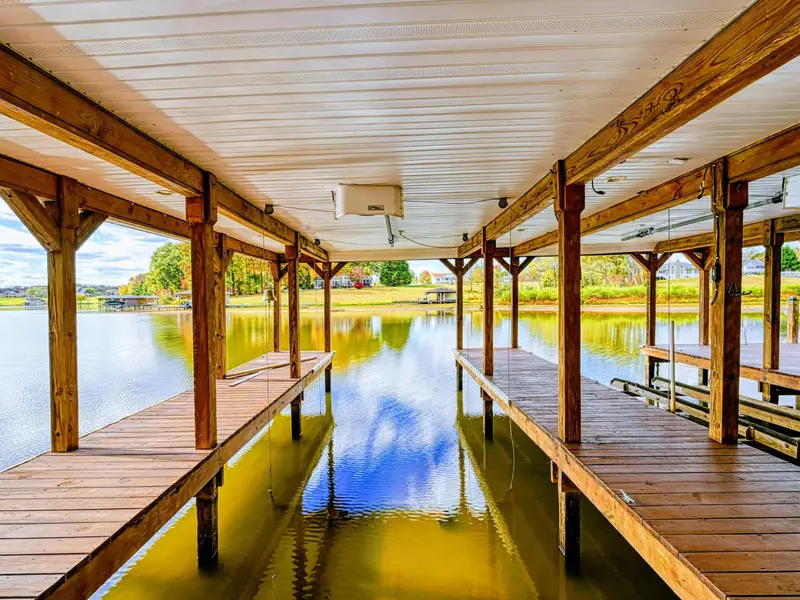 Dock your boat right at the property — no ramp, no marina, no waiting.