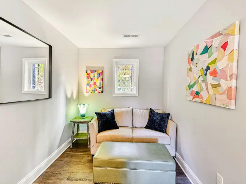 Guest Apartment: Above the 3-car carriage house, this fully finished space offers extra bedrooms for teens, grandparents, or friends who want privacy and comfort—perfect for flexible group stays.