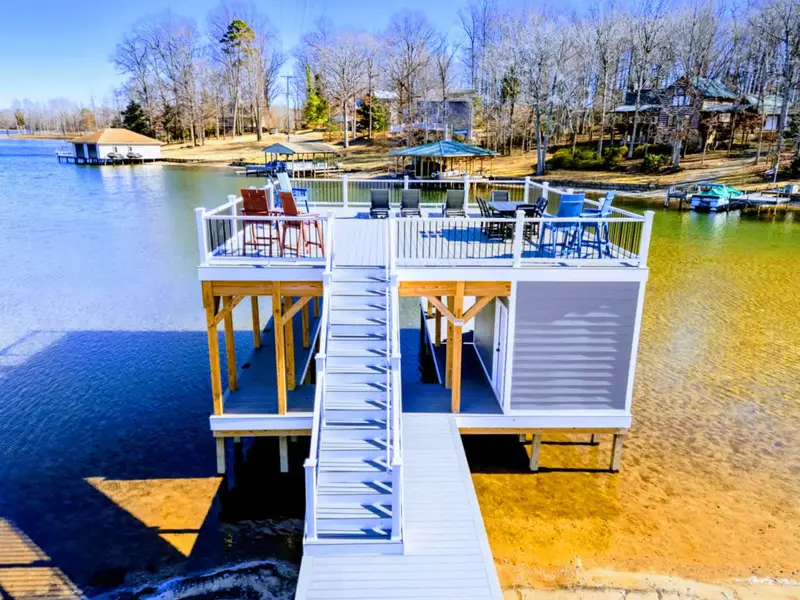 From Sun Deck to Swim – Start up top with the view, end below with your toes in the water.